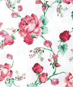 Șervețel - Cottage Roses - 33x33 cm
