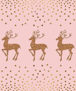 Șervețel - Deer And Dots - 33x33 cm