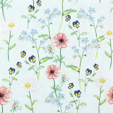 Șervețel - Little Garden - 33x33 cm 1 Șervețel - Little Garden - 33x33 cm