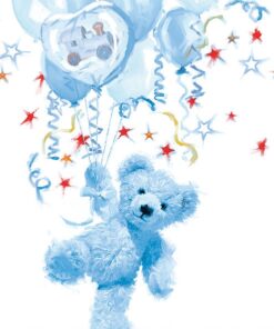 Șervețel - Teddy Blue - 33x33 cm