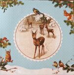 Șervețel - Beautiful Animals - 33x33 cm sIHR110