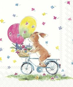 Șervețel Decoupaje - Easter Ride - 25x25 cm