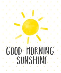 Șervețel - Good morning sunshine - 33x33 cm
