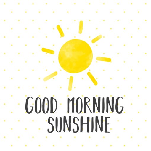 Șervețel - Good morning sunshine - 33x33 cm 1