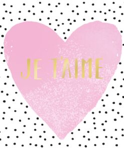 Șervețel - Je T'aime - 33x33 cm