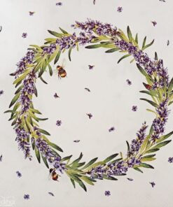 Șervețel - Lavender Wreath - 33x33 cm