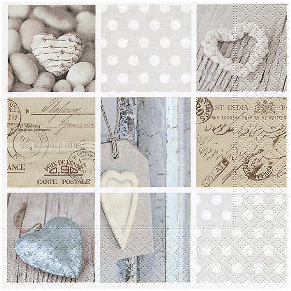 Șervețel - Pieces of Memory - 33x33 cm 1 Șervețel - Pieces of Memory - 33x33 cm