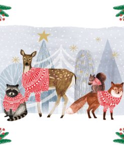 Șervețel - Winter Gathering - 33x33 cm