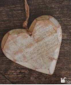 Șervețel - Wooden Heart - 33x33 cm
