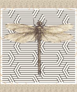 Șervețel decorativ - Dragonfly - 33x33 cm
