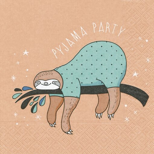 Șervețel – Pyjama party – 33×33 cm 1