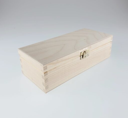 Cutie din lemn cu închizătoare - 24x10,5x7cm 1