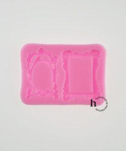 Matriță - mulaj silicon - ornament - 10x7x1 cm