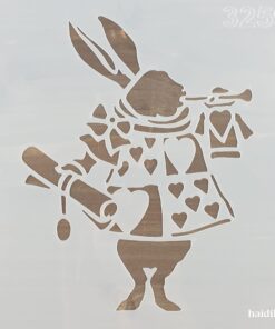 Șablon - Rabbit Alice - 3259 - 20x20 cm