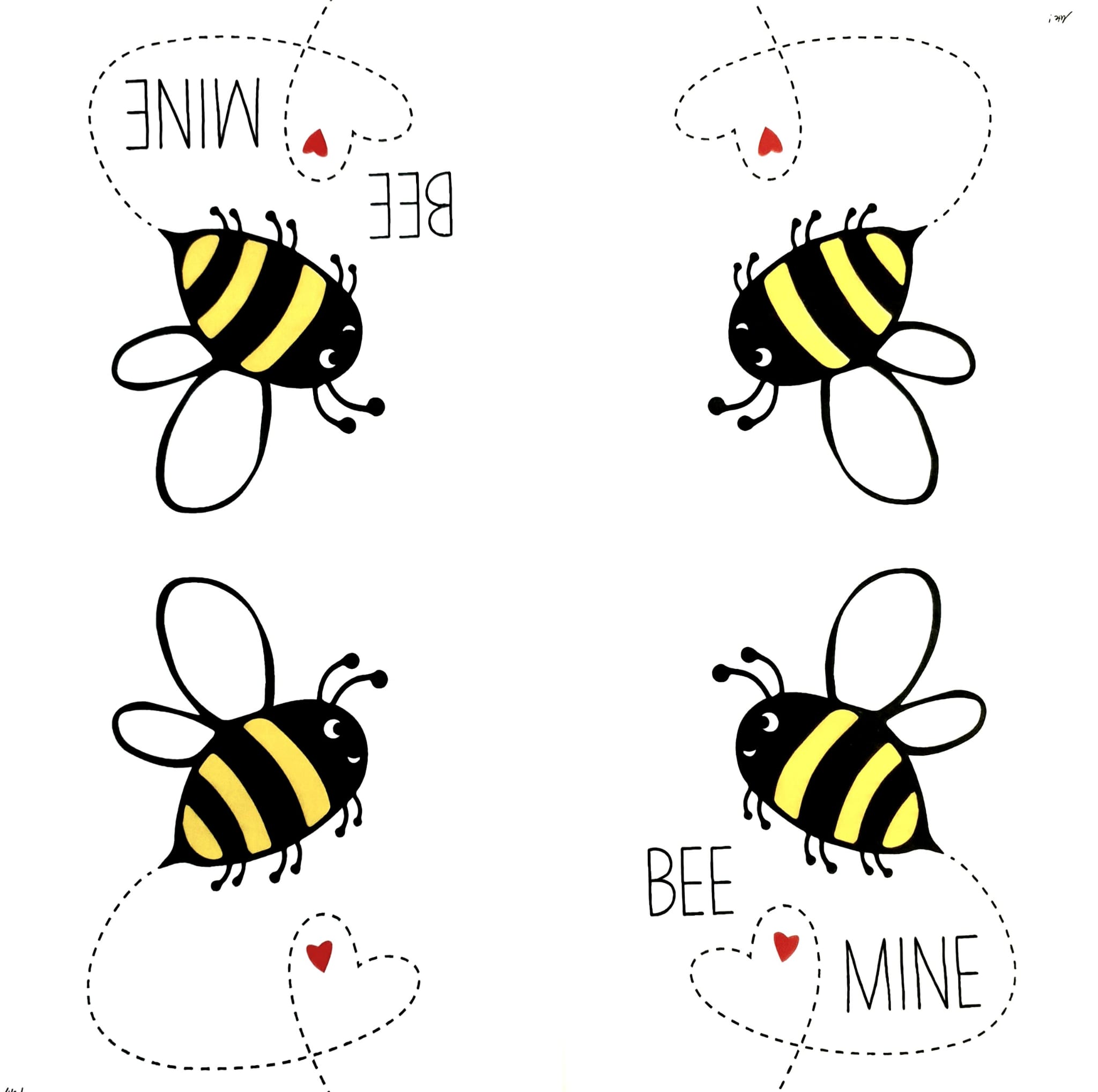 Șervețel Decoupage - Bee Mine - 33x33 cm 2 Șervețel Decoupage - Bee Mine - 33x33 cm - imagine 2
