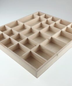 Suport - organizator mare - lemn - 44,8 x 40 cm