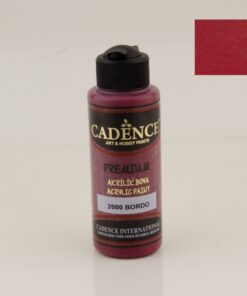 Vopsea acrilică - bordo - CADENCE - 120 ml