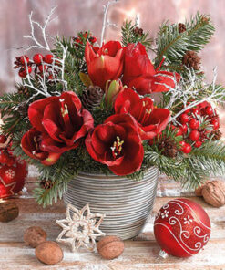 Șervețel - Amaryllis Bouquet - 25x25 cm