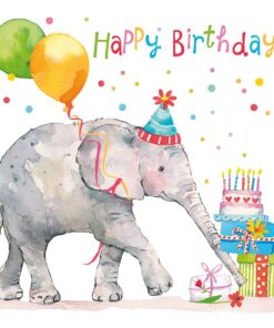 Șervețel - Birthday Elephant - 33x33 cm