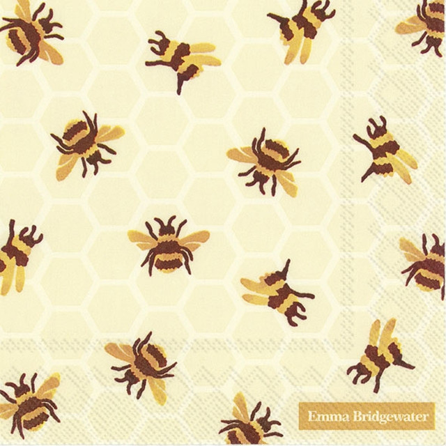 Șervețel Decoupage - Bumble Bee - 33x33 cm 1 Șervețel Decoupage - Bumble Bee - 33x33 cm