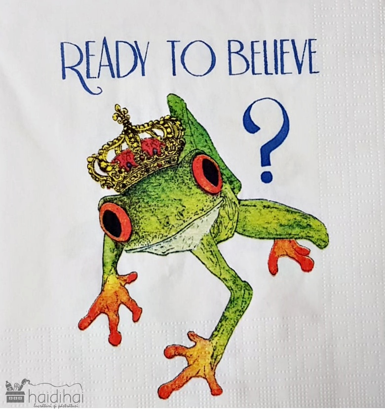 Șervețel - Ready To Believe - 33x33 cm 1 Șervețel - Ready To Believe - 33x33 cm