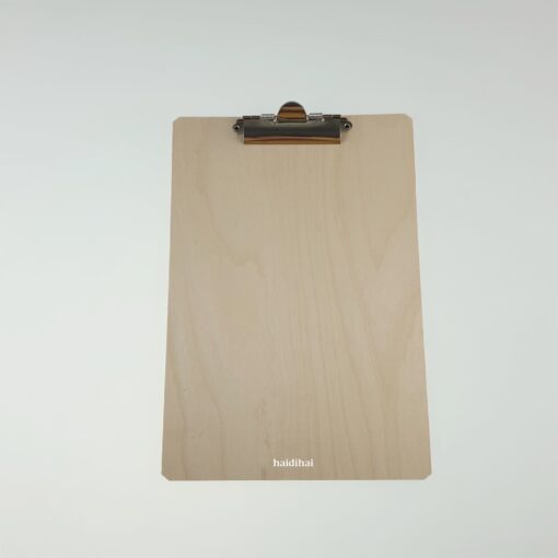 Clipboard A4 lemn - placaj lemn - 22x32 cm 1