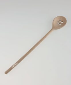 Lingură din lemn - model zâmbet - L 29 cm