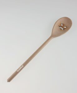 Lingură din lemn - model moustache - L30 cm