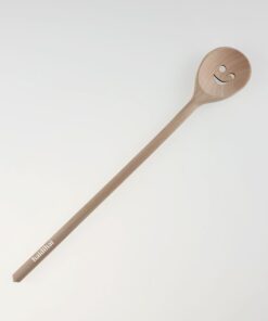 Lingură din lemn - model vesel - L 29 cm
