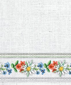 Șervețel - Bavarian Flowers Stone - 33x33 cm