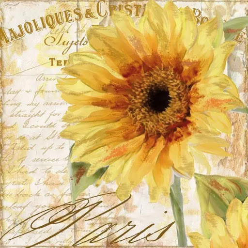 Șervețel Decoupage - Tournesol - 33x33 cm 1 Șervețel Decoupage - Tournesol - 33x33 cm