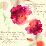 Șervețel decorativ - Poem - 33x33 cm