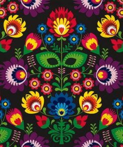 Șervețel decorativ - folky style - 33x33 cm