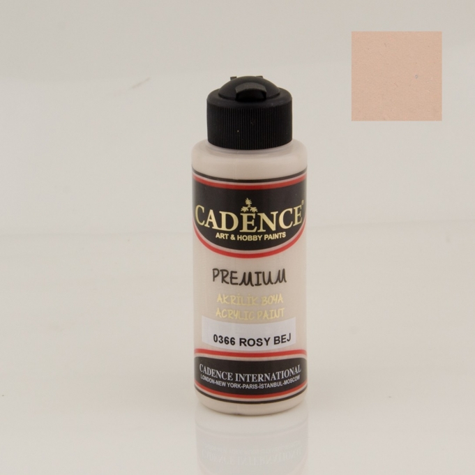 Vopsea acrilică - Rosy Bej - CADENCE - 120 ml 1 Vopsea acrilică - Rosy Bej - CADENCE - 120 ml