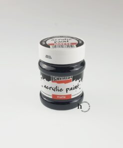 Acrilic Mat - 230 ml - Pentart - negru