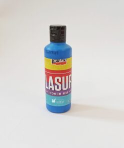 Lazura - baiț - BLUE, 80 ml pentru interior