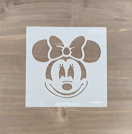 Șablon – Minnie Mouse – 10×10 cm 1