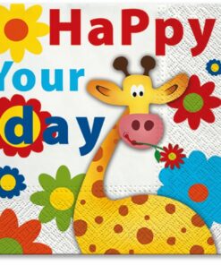 Șervețel - Happy Your Day - 33x33cm