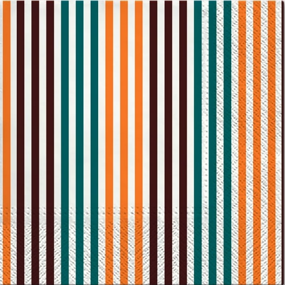 Servetel - Simple Lines honey - 33x33cm 1 Servetel - Simple Lines honey - 33x33cm