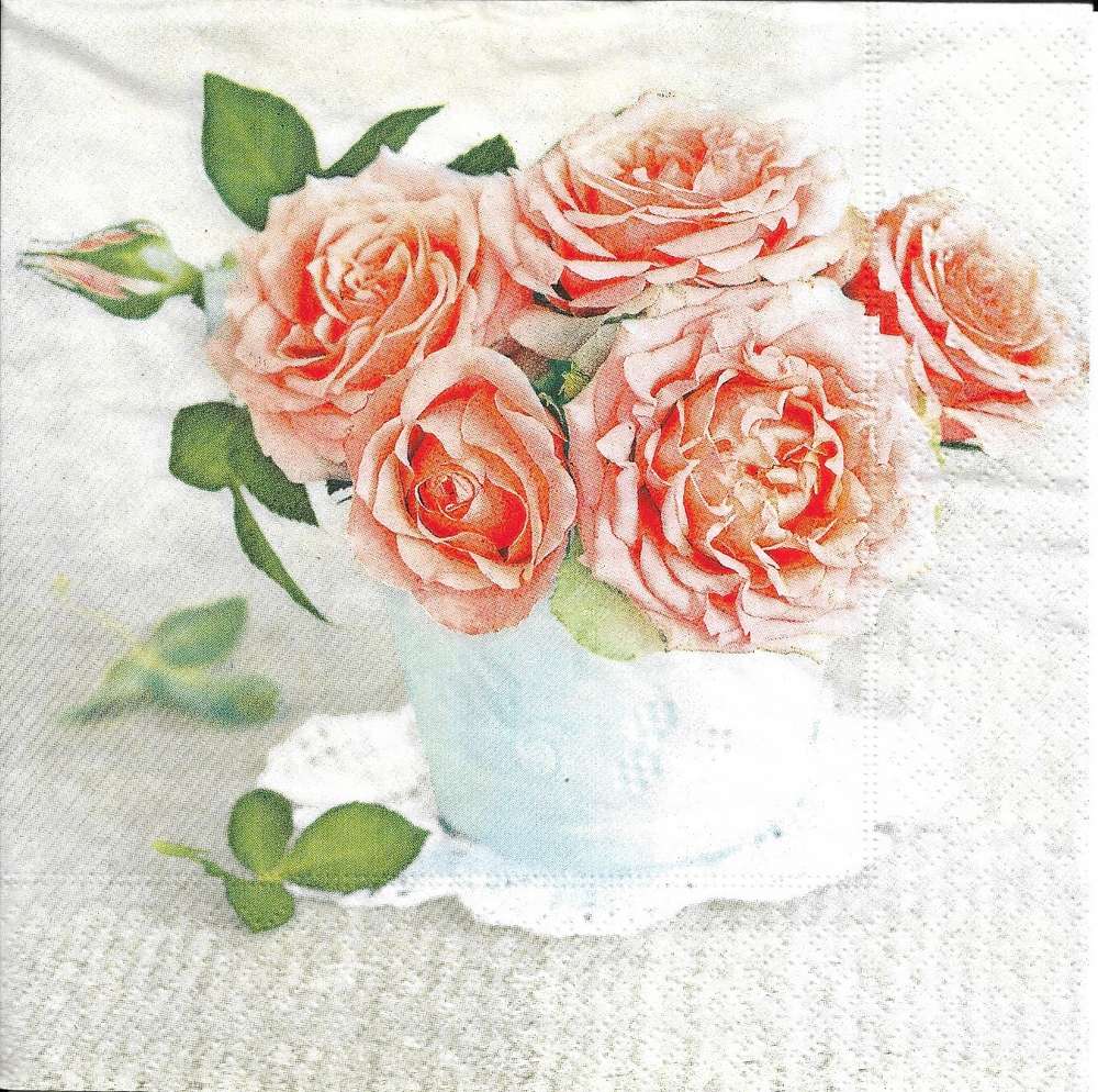 Șervețel decoupage -Amelia - 33x33cm 1 Șervețel decoupage -Amelia - 33x33cm