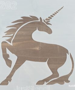 Șablon – Unicorn – 20×20 cm