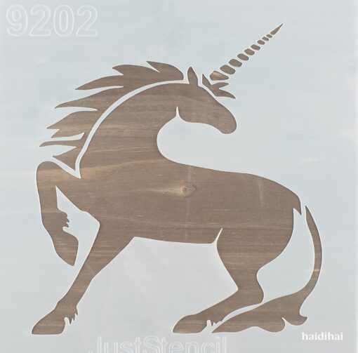 Șablon – Unicorn – 20×20 cm 1