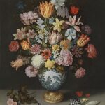Șervețel - Bosschaert floral - 33x33 cm