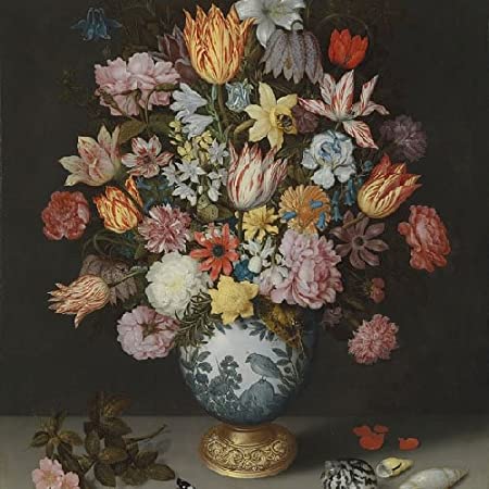 Șervețel - Bosschaert floral - 33x33 cm 1 Șervețel - Bosschaert floral - 33x33 cm