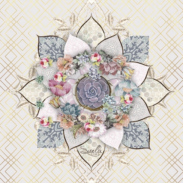 Șervețel decoupage - Romee - 33x33 cm 1 Șervețel decoupage - Romee - 33x33 cm