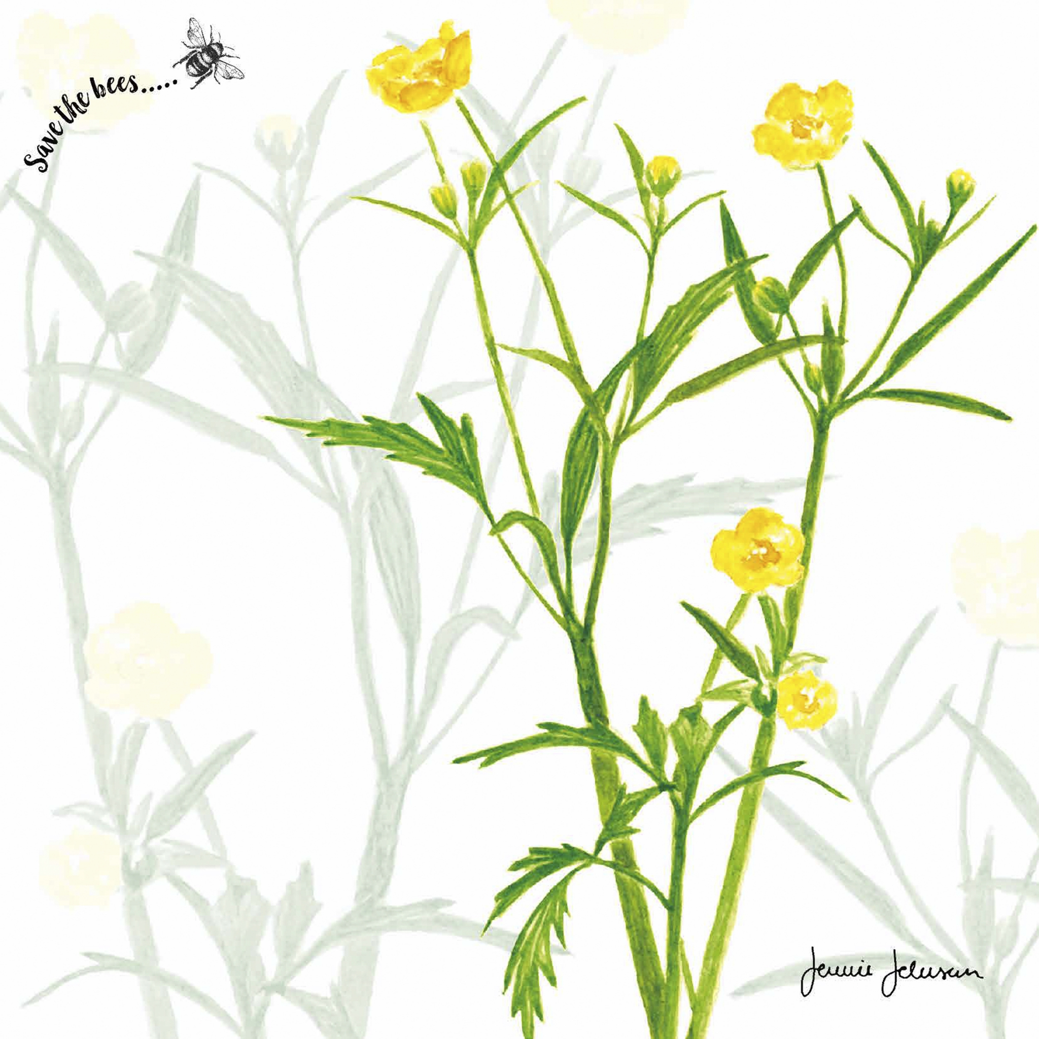 Șervețel decoupage – Buttercup – 33×33 cm 1 Șervețel decoupage – Buttercup – 33×33 cm