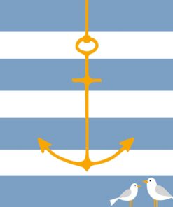 Șervețel – Beach Anchor – 33×33 cm
