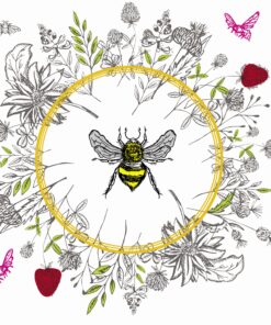 Șervețel – Bee Loved – 33×33 cm