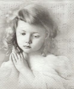 Șervețel – Girl Praying – 33×33 cm