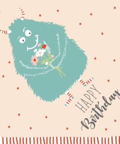 Șervețel – Happy Monster – 33×33 cm